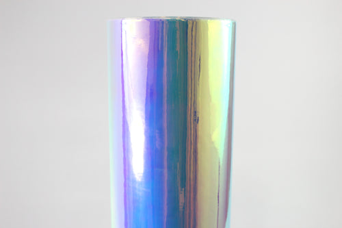 MYSTERIOUS CHROME RAINBOW BLUE PURPLE CAR WRAP