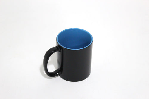 TAZA MAGICA 11 OZ INTERIOR COLOR AZUL