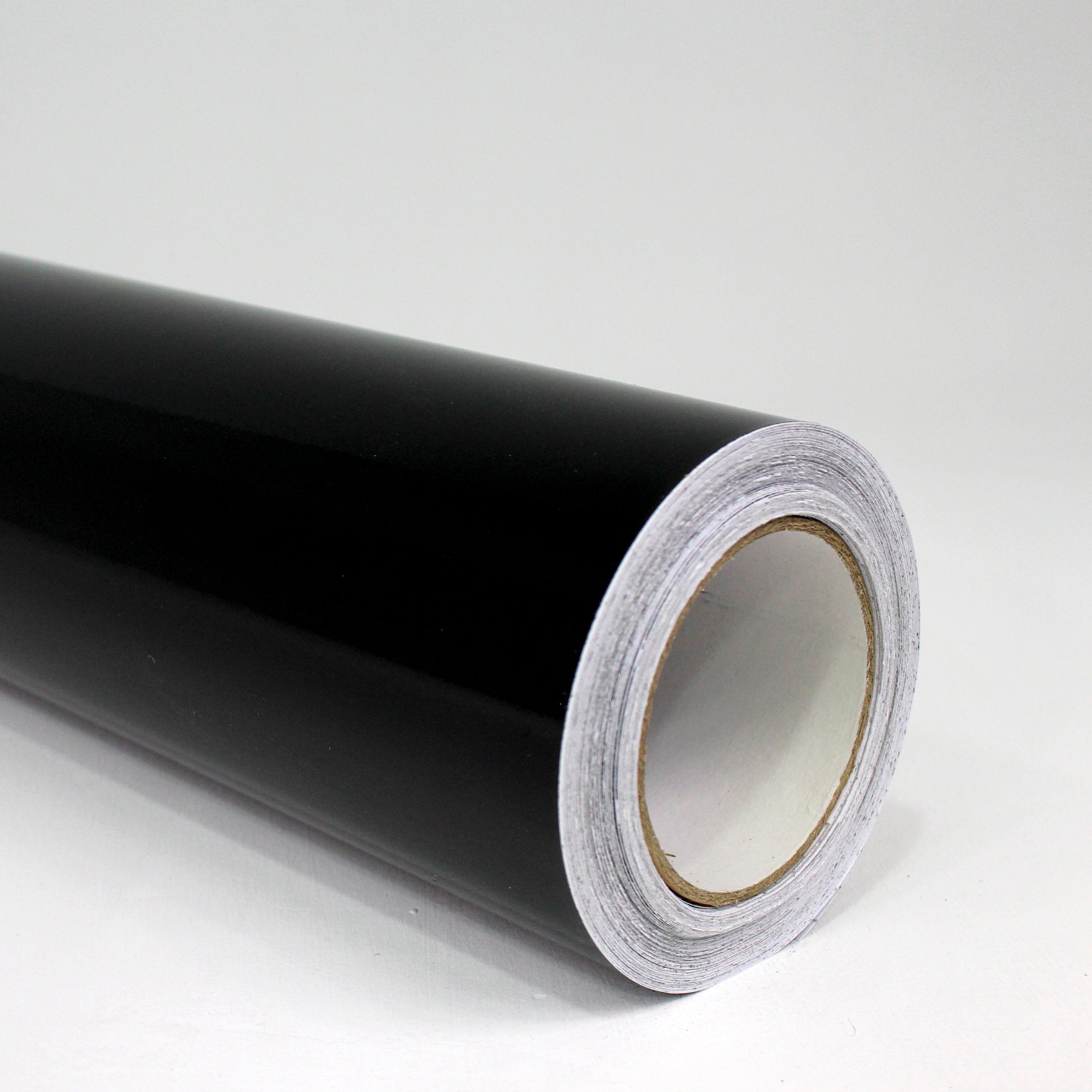 Vinilo Decorativo Autoadhesivo Brillante Rollo de 30cm de ancho por metro  lineal - Color: Negro Brillante