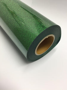 VINIL TEXTIL GLITTER VERDE COREANO